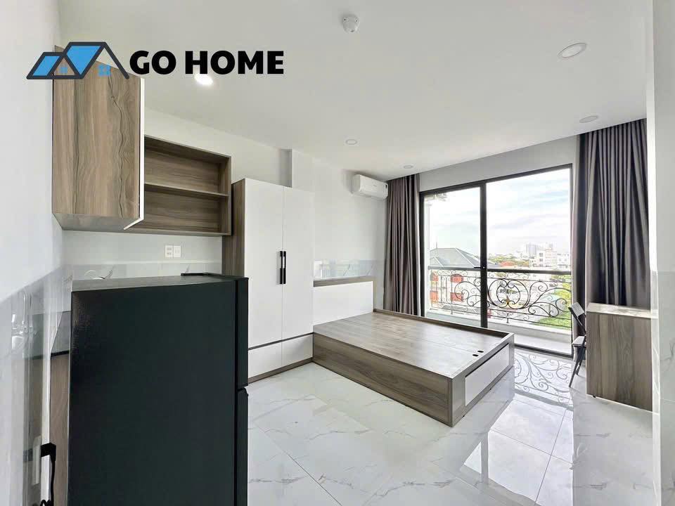 Studio cho thuê tại Emart Phan Văn Trị, 4 triệu - Thoải mái giờ giấc!