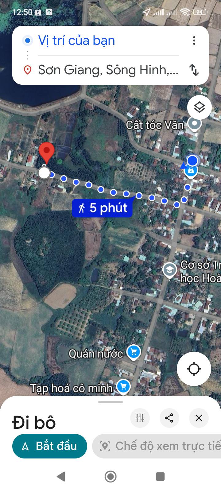 Đất thổ cư Thôn Vĩnh Giang, Sơn Nguyên, 931m² giá chỉ 380 triệu - Sổ hồng trao tay ngay!