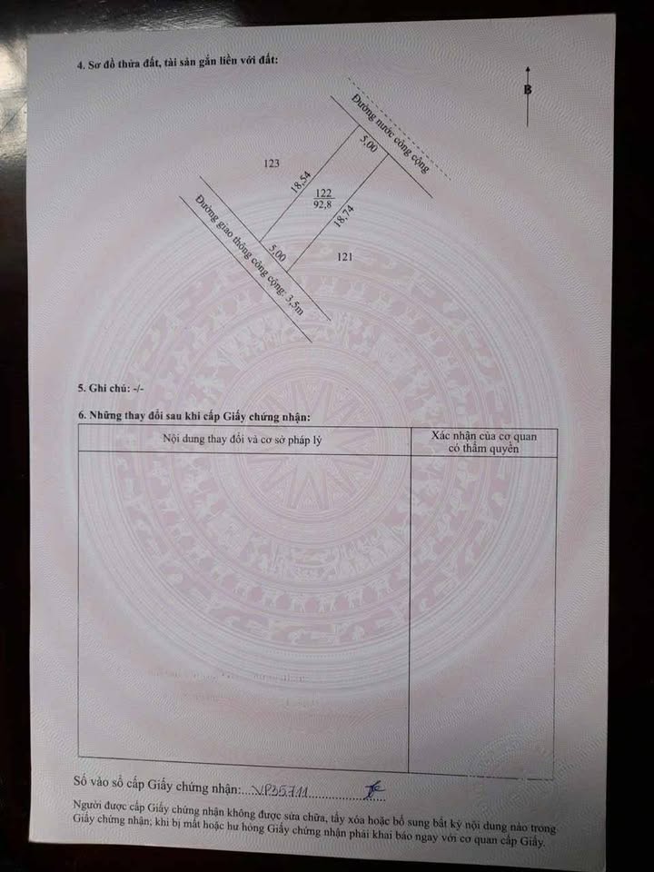 Đất nền thổ cư Phường Thốt Nốt, 90m² giá 850 triệu - Gần trung tâm