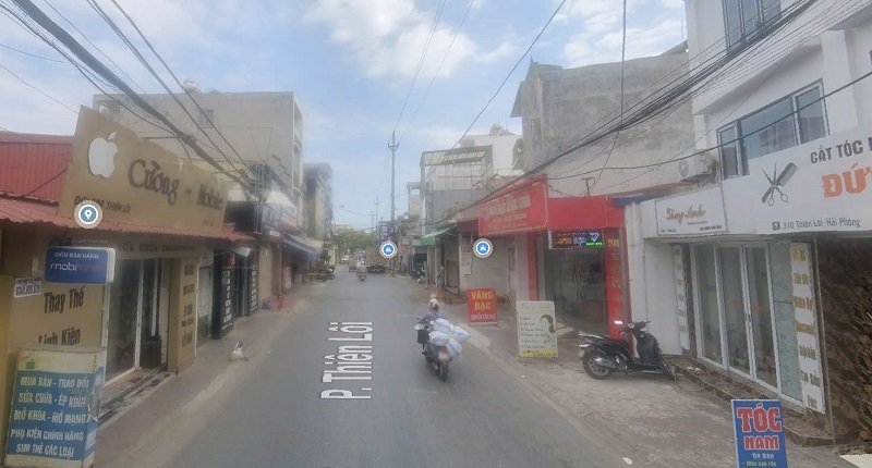 Nhà Mặt Đường Thiên Lôi, Vĩnh Niệm, Hải Phòng 96m² – Kinh Doanh Đỉnh Cao, Gần AEON Mall