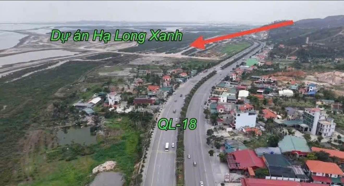 Bán đất mặt đường Quốc lộ 18A, Huyện Quảng Yên, 721m² - Cơ hội đầu tư hấp dẫn!