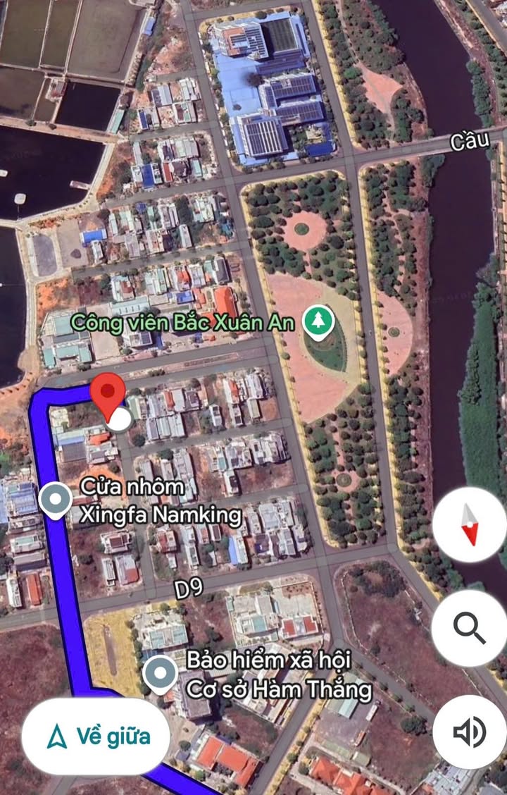 Đất nền KDC Bắc Xuân An 145m² giá 6.6 tỷ - Lô góc 2 mặt tiền đẹp