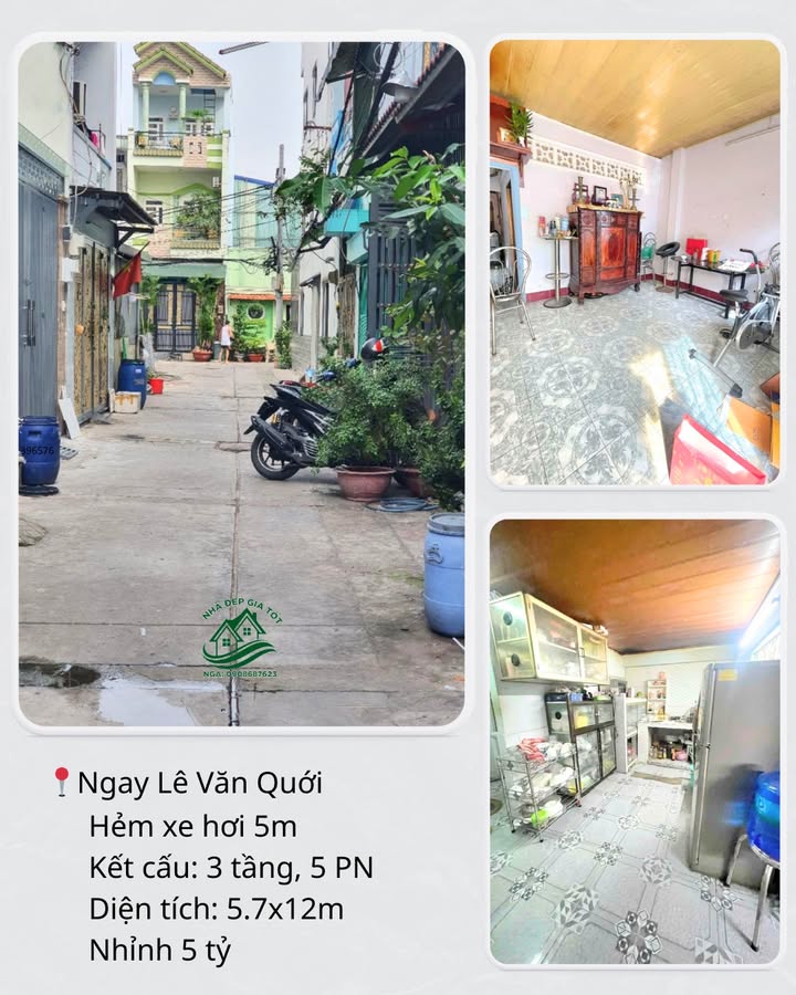 Nhà phố 67m² tại Ngã Tư Bốn Xã giá 5 tỷ - Hướng Đông tài lộc!