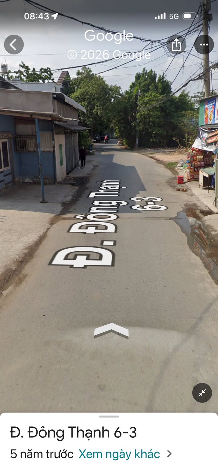 Đất nền 90m² giá 3.6 tỷ tại Ấp 5, Đông Thạnh - Đường xe tải vào thoải mái!