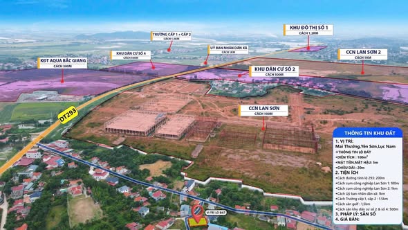 Đất nền Yên Sơn, Lục Nam, 100m² giá 1 tỷ - Sổ đỏ sang tên ngay!