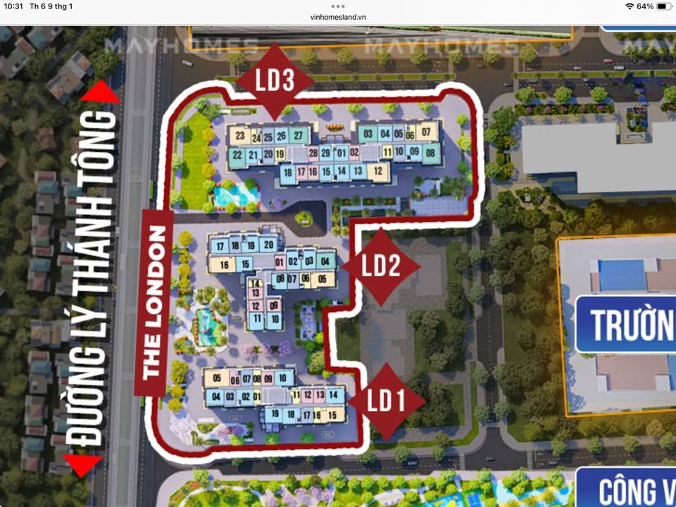 Căn hộ Vinhomes Ocean Park Gia Lâm 63,7m² giá 4,2 tỷ - Chủ giảm giá nhanh!