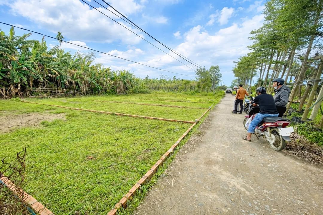 Đất nền Điện Hồng - Điện Bàn Tây 120m² giá chỉ 600 triệu - Sổ hồng riêng từng lô!