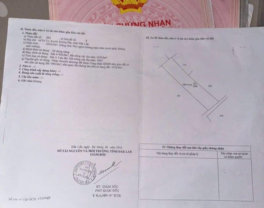 Đất nền 2200m² tại Thôn 14, Xã Ea Uy, giá 8.8 tỷ - Tiềm năng phát triển lớn!