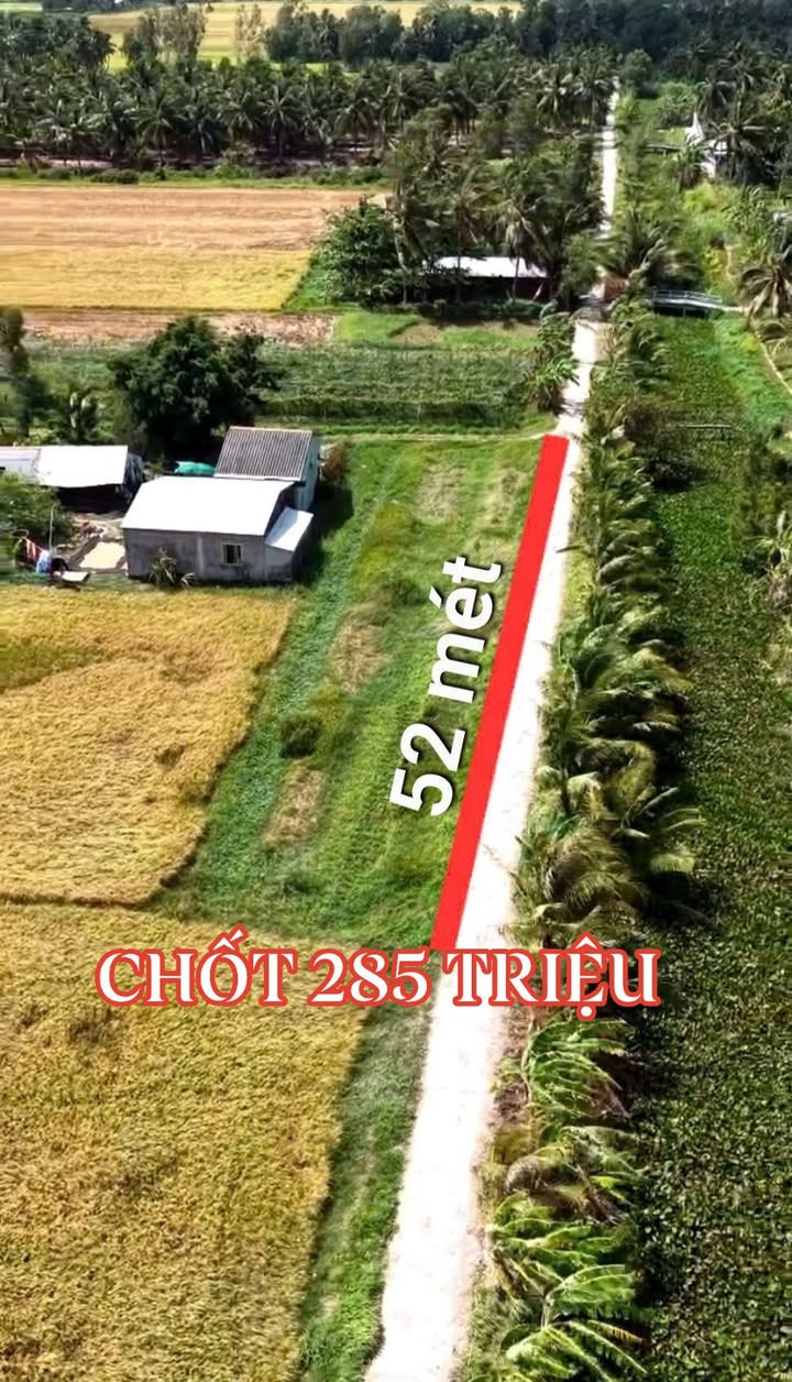 Đất nền Ấp Ba Tiêu, Xã Đa Lộc, 534,8m² giá chỉ 285 triệu - Cơ hội đầu tư tuyệt vời!