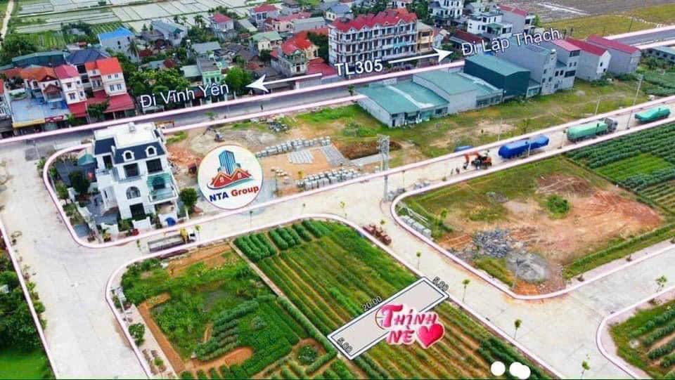 Đất nền Hoàng Lâu, Vĩnh Phúc 200m² giá 2.5 tỷ - Cơ hội đầu tư tuyệt vời!