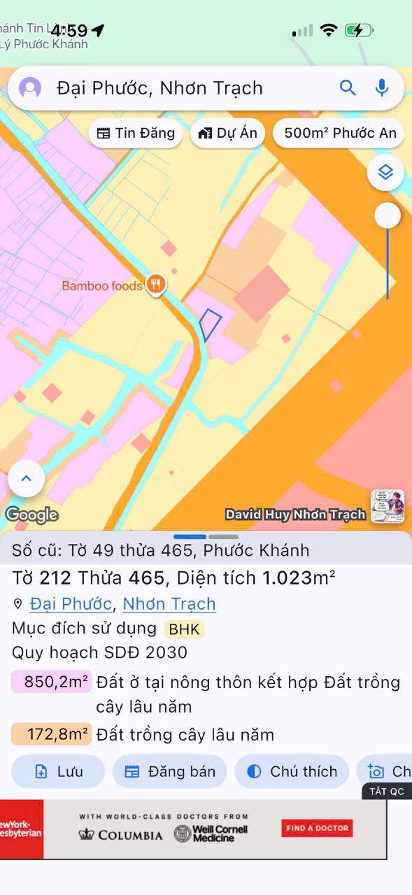 FrontHouse Đê Ông Kèo 1023m² giá 3.99 tỷ - Đầu tư sinh lời tuyệt vời!