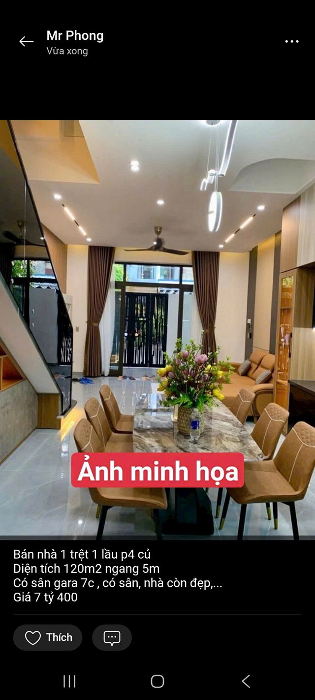 Nhà 1 trệt 1 lầu tại Phường 3, Quận 3, 120m² - Giá chỉ 7.4 tỷ!