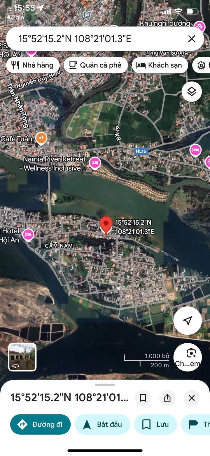 Đất mặt tiền Đường Nguyễn Khoa, Phường Cẩm Nam, 645m² - Sát bờ sông, giá chỉ 6.2 tỷ!