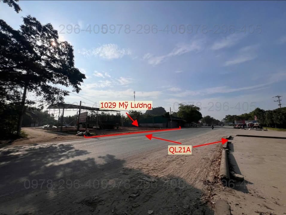 Đất mặt tiền Quốc lộ 21A, Mỹ Lương, 1.029m² - Đầu tư sinh lợi cao!