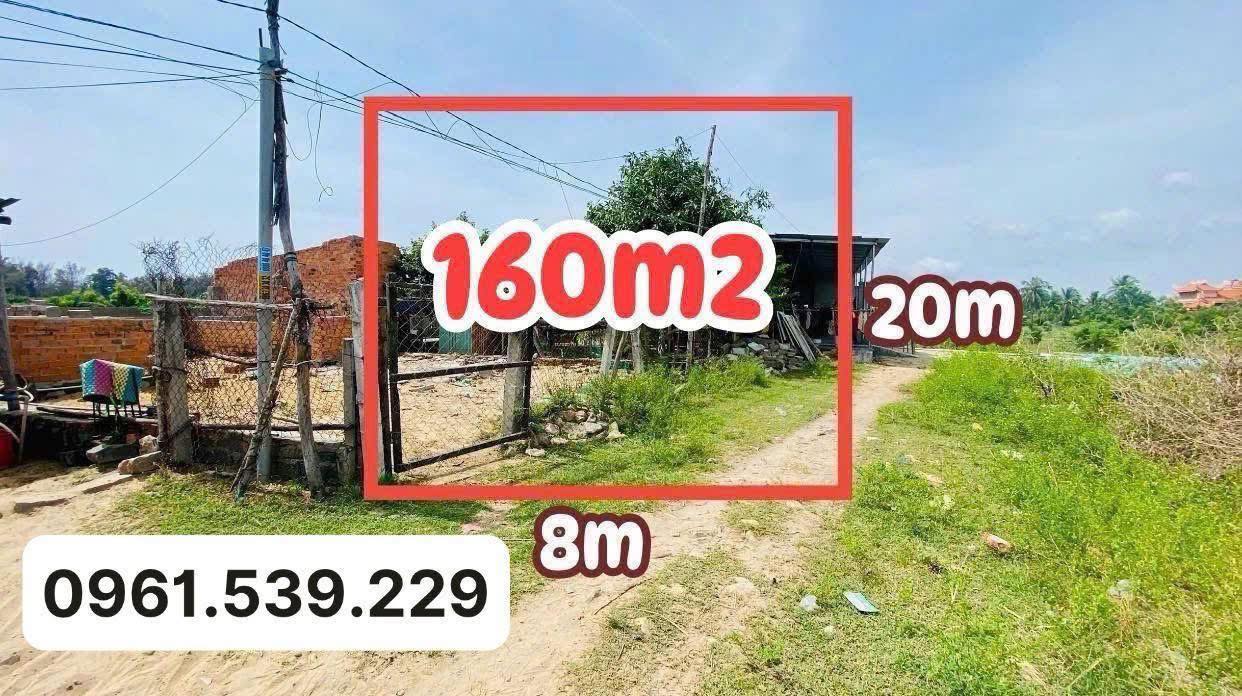Đất nền 160m² tại Xã Phan Rí Cửa, Bình Thuận - Giá tốt chỉ 250 triệu!