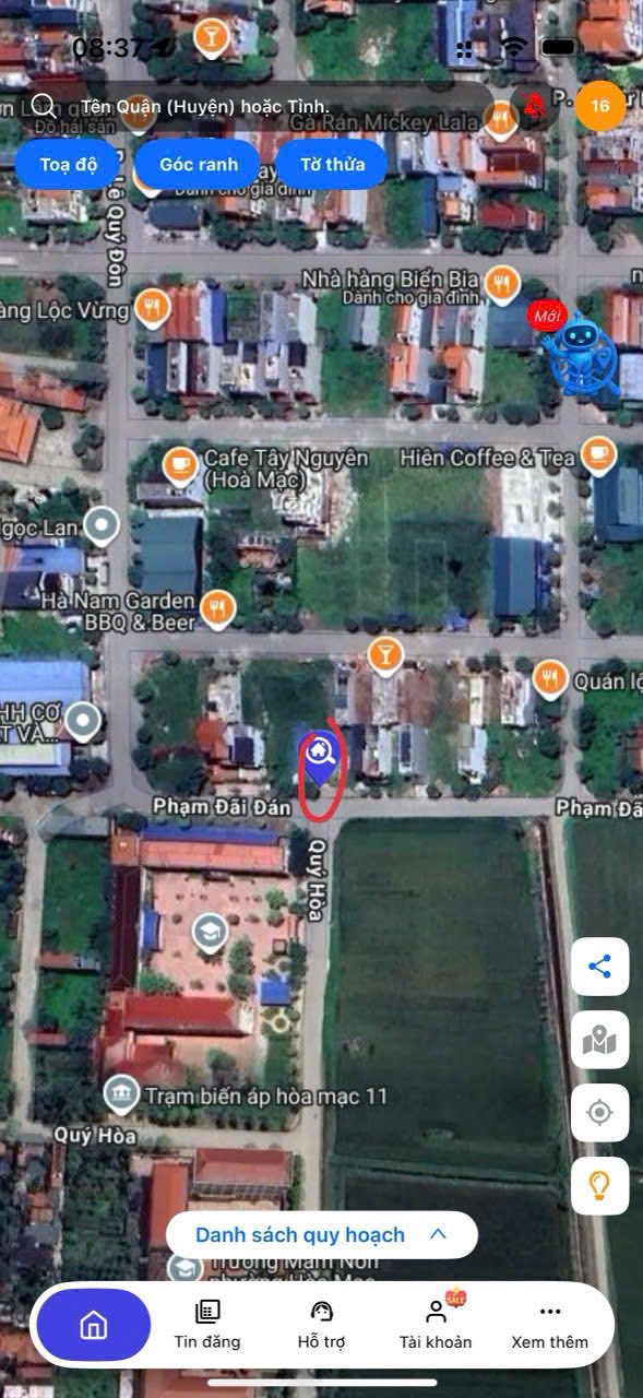 Đất nền Đô thị Hòa Mạc, Phường Lam Hạ, 81m² giá 3 tỷ - Cơ hội đầu tư tuyệt vời!