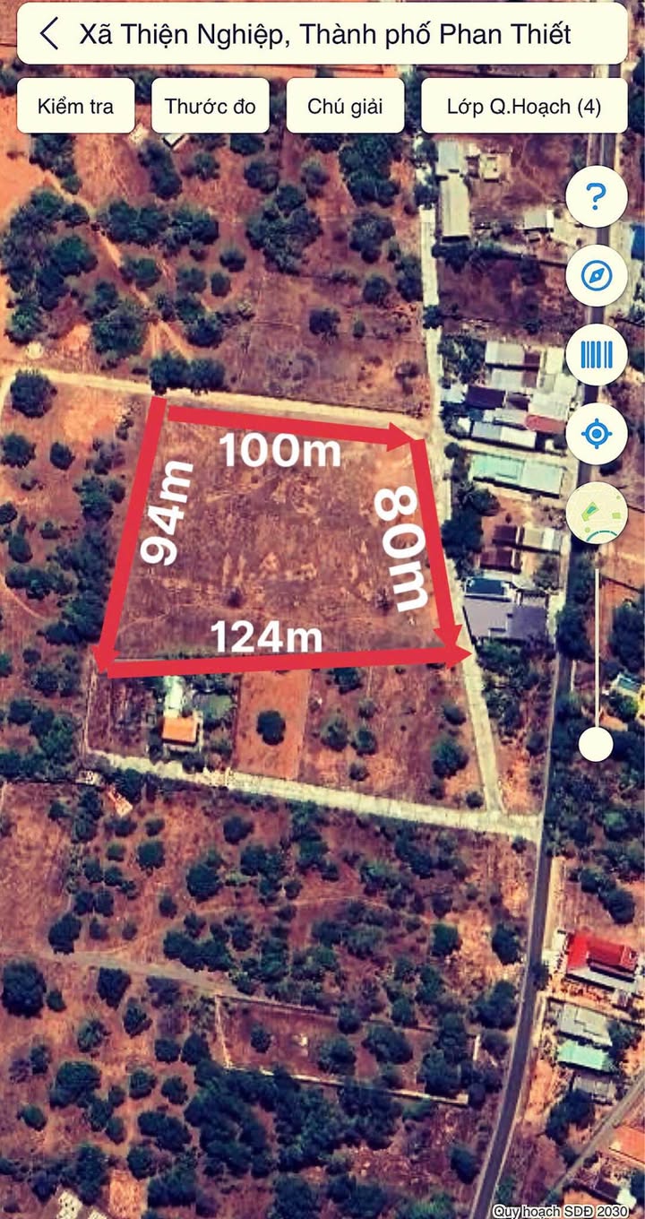 Đất thổ cư Thiện An, Thiện Nghiệp, Phan Thiết 9442m² giá 28.3 tỷ - Gần sân bay, đường rộng 10m!