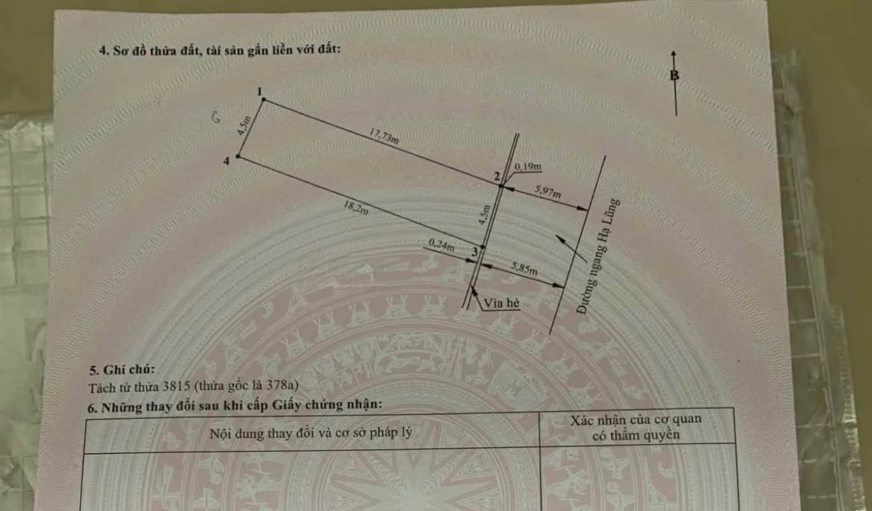 Đất nền Đằng Hải Hải Phòng 80.6m² giá 6.286 tỷ - Mặt tiền đường rộng rãi