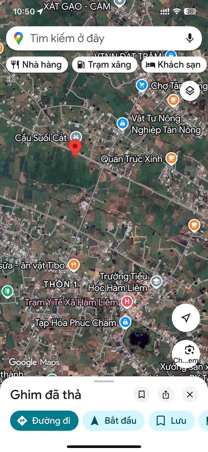 Đất thổ cư 1600m² xã Hàm Liêm giá 650 triệu - Cơ hội đầu tư hấp dẫn!