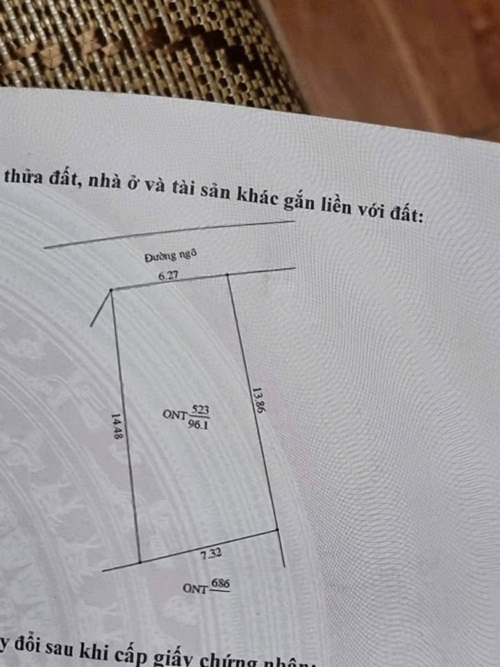 Đất nền TDP Chùa Tăng Tiến 96m² giá 3 tỷ - Đầu tư sinh lời ngay!
