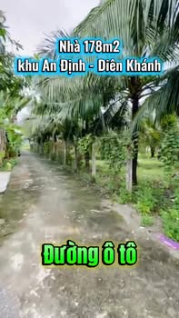 Nhà cấp 4 Diên Phước, Diên Khánh 178m² giá 1.2 tỷ - Gần trung tâm tiện ích!