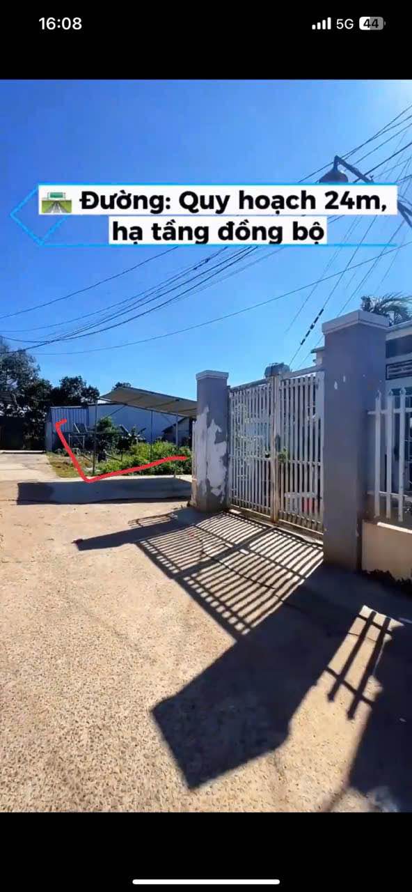 FrontHouse 115m² đường 4B, Tân An, Buôn Ma Thuột - Sang nhượng góc 2 mặt tiền giá 1 tỷ