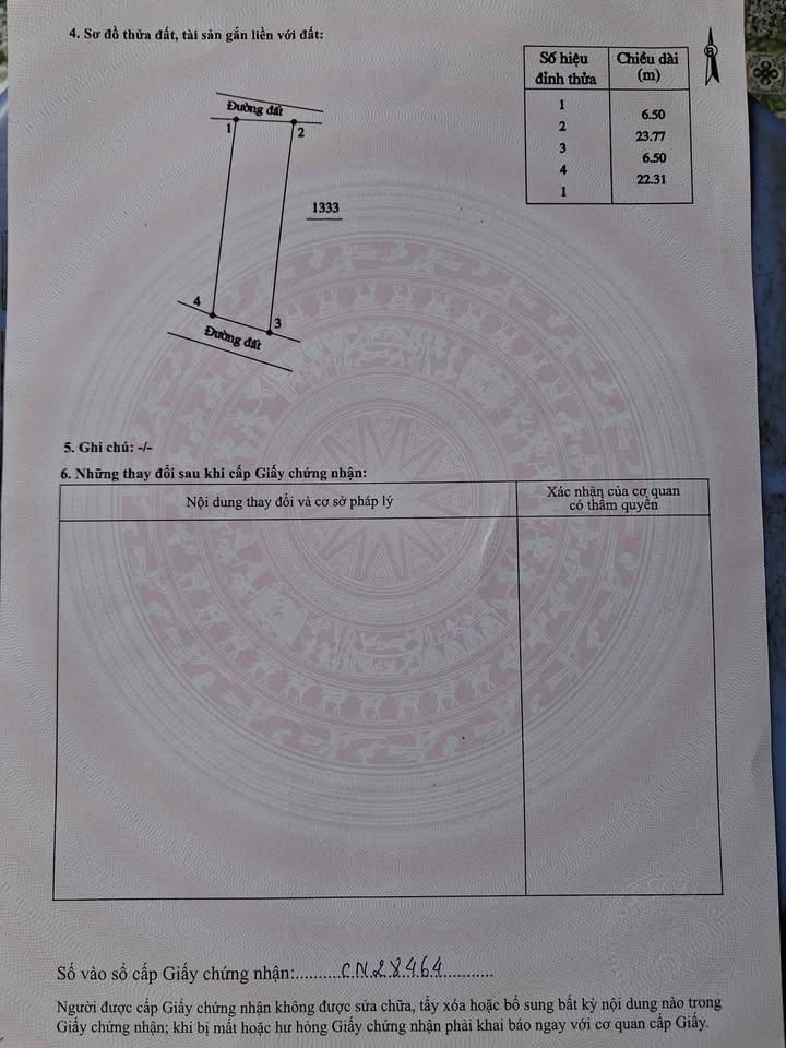 Đất thổ cư 70m² Xã Ninh Thân 345 triệu - Sổ đỏ chính chủ, pháp lý rõ ràng!