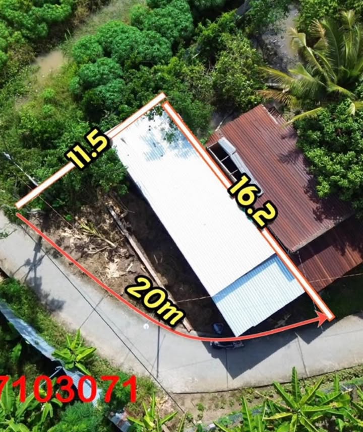 Đất nền xã Hòa Mỹ, huyện Phụng Hiệp 176m² giá 270 triệu - Cơ hội đầu tư hấp dẫn!