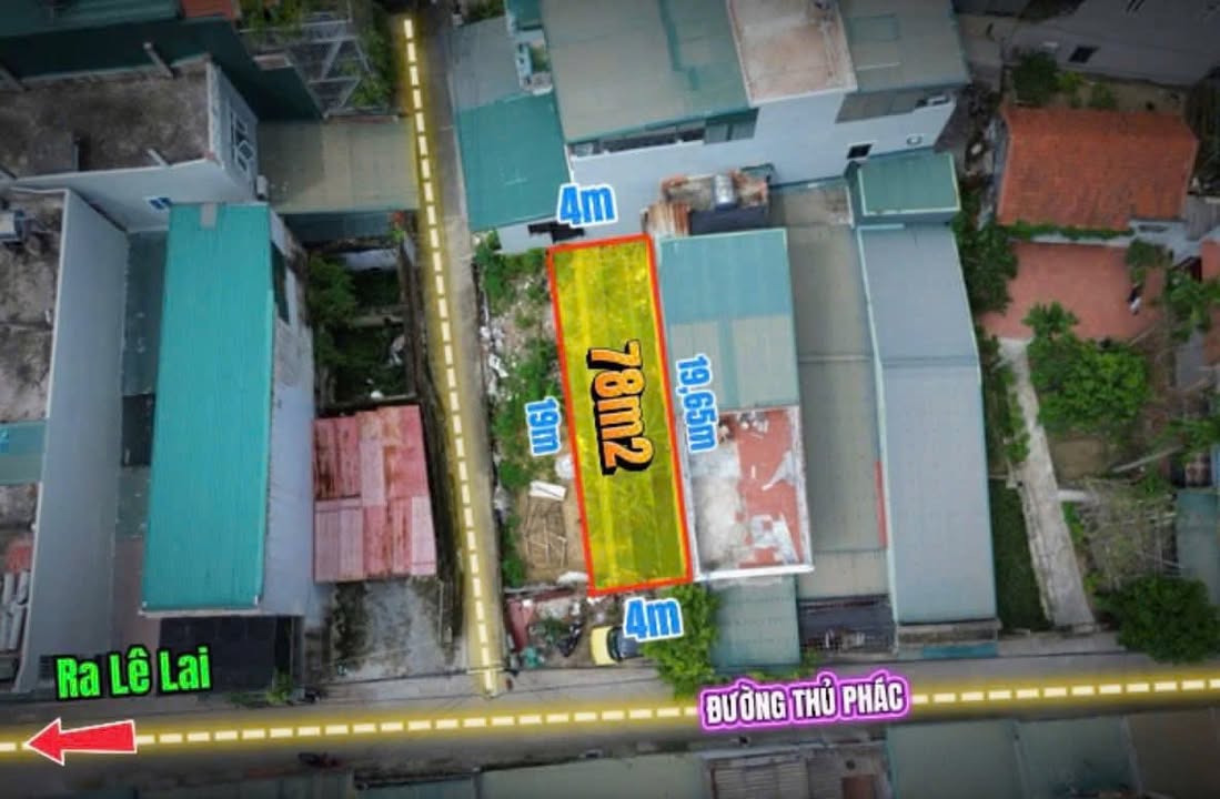 Đất phố Quảng Hưng Thanh Hóa 80m² giá 2 tỷ - Sổ đỏ chính chủ!