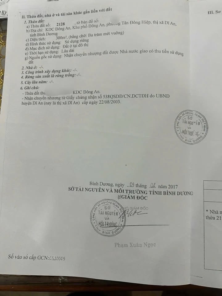 Bán nhà 3 mặt tiền Tân Đông Hiệp, Dĩ An 300m² giá 11.2 tỷ - Kinh doanh sinh lời cao