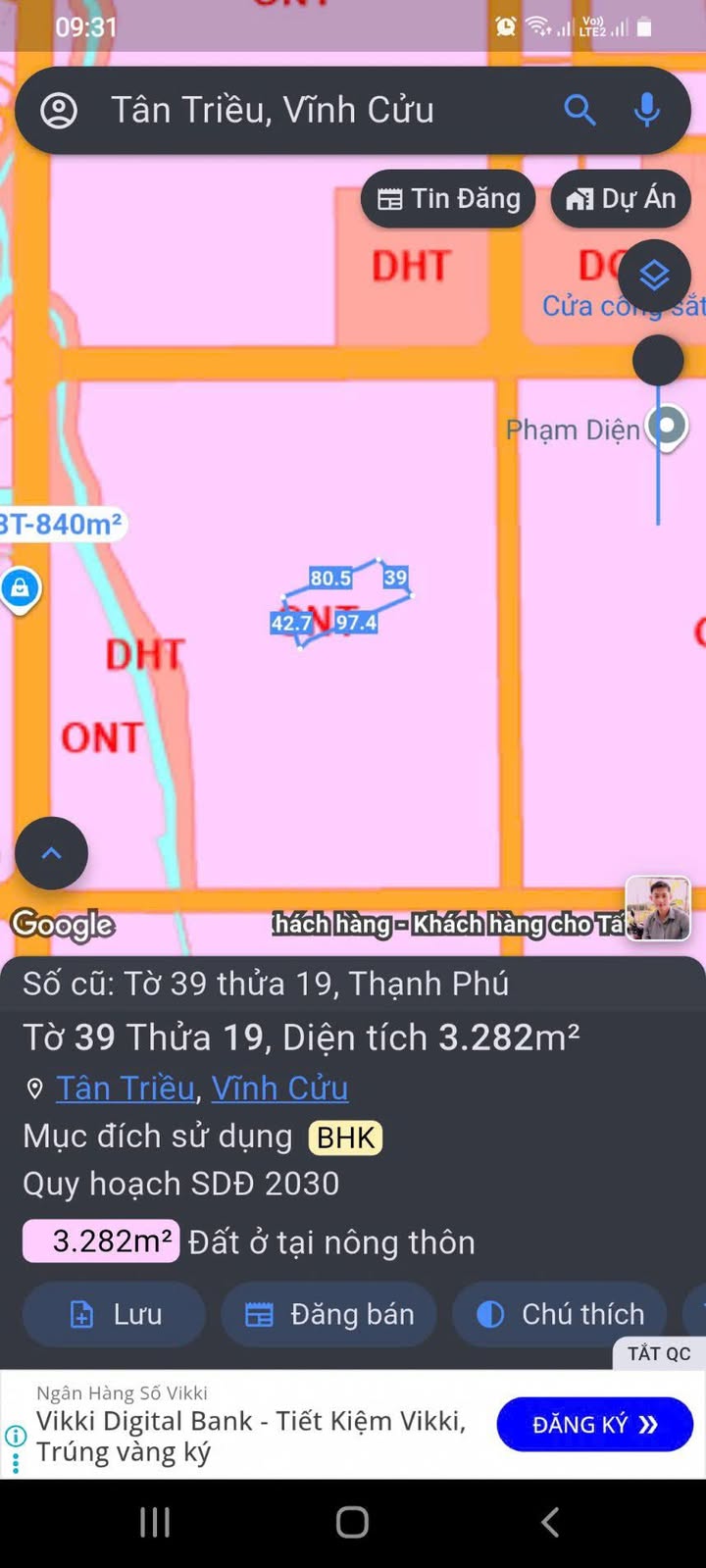 Đất nền KDC Lavender Đồng Nai 87m² giá 130 triệu - Cần bán gấp!