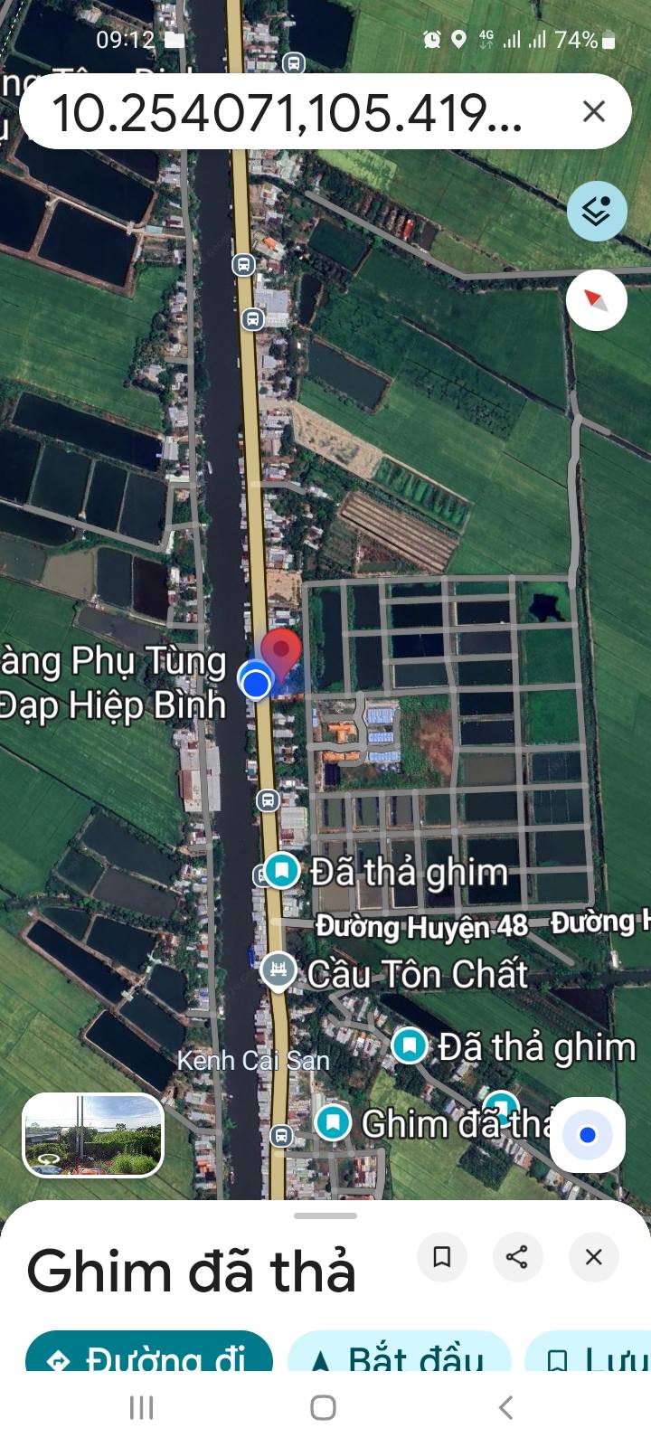 Đất nền mặt tiền quốc lộ 80, Vĩnh Thạnh, Cần Thơ 361m² - Khu vực phát triển mạnh