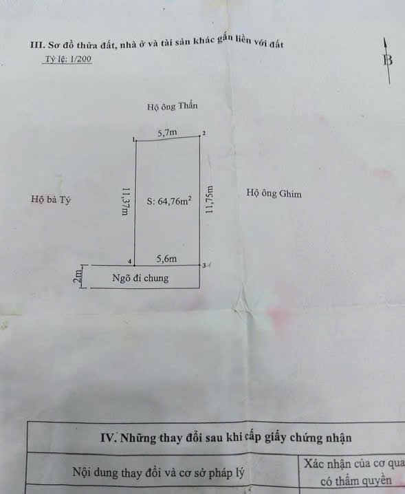 Đất ngõ 389 Đằng Hải, Hải An 64,76m² giá 2,59 tỷ - Chính chủ, vị trí đẹp!