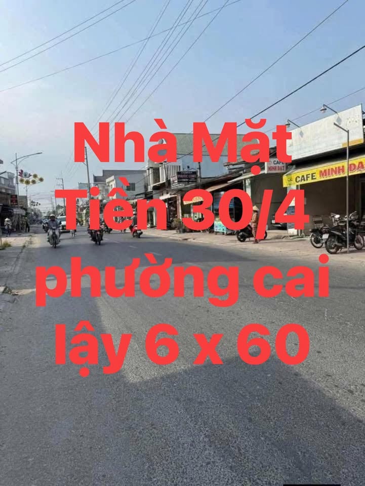 Nhà cấp 4 mặt tiền đường 30/4, Cai Lậy, 660m² - Tiềm năng kinh doanh lớn!
