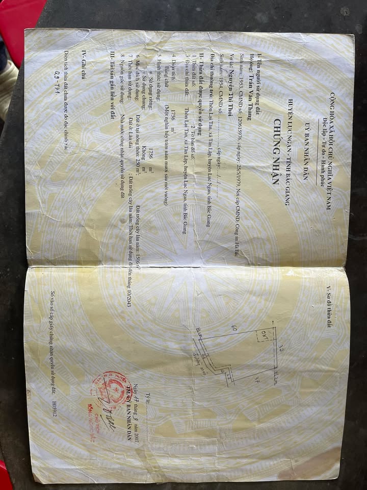 Đất nền Lạc Vệ - Tiên Du 2196m² giá 886 triệu - Cơ hội đầu tư hấp dẫn!