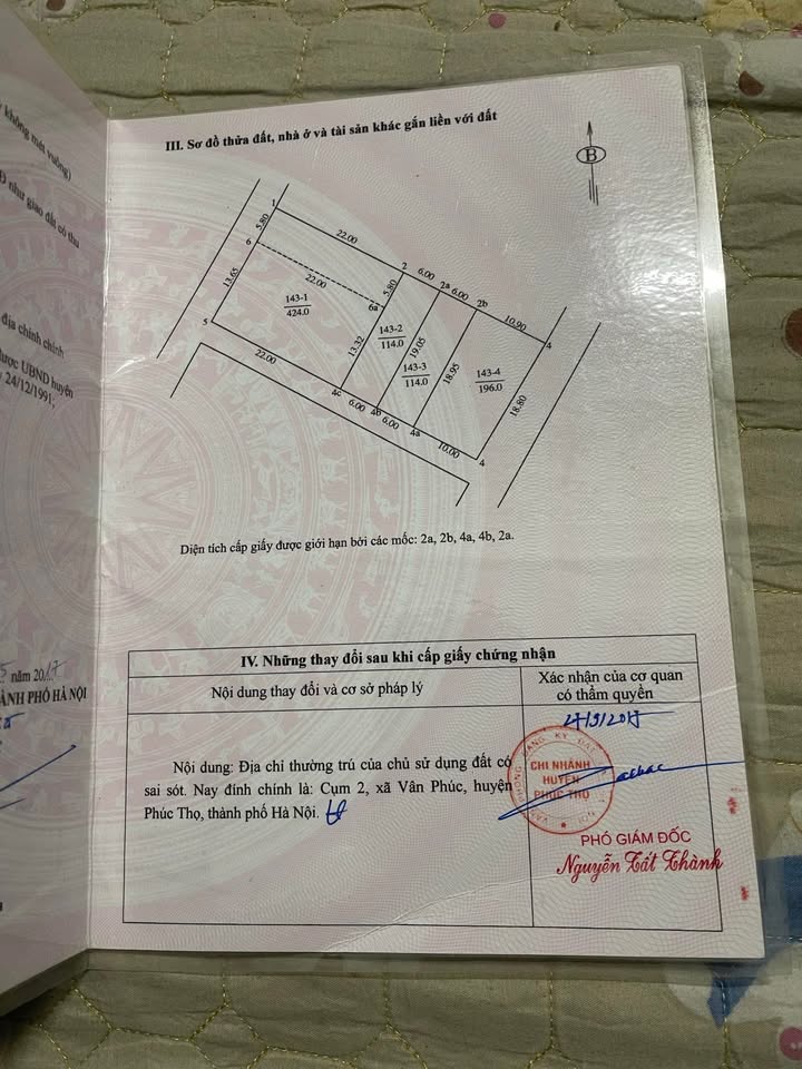 Đất nền 100m² tại Vân Nam, Phúc Thọ - Giá chỉ từ 20 triệu/m² - Đầu tư sinh lời!