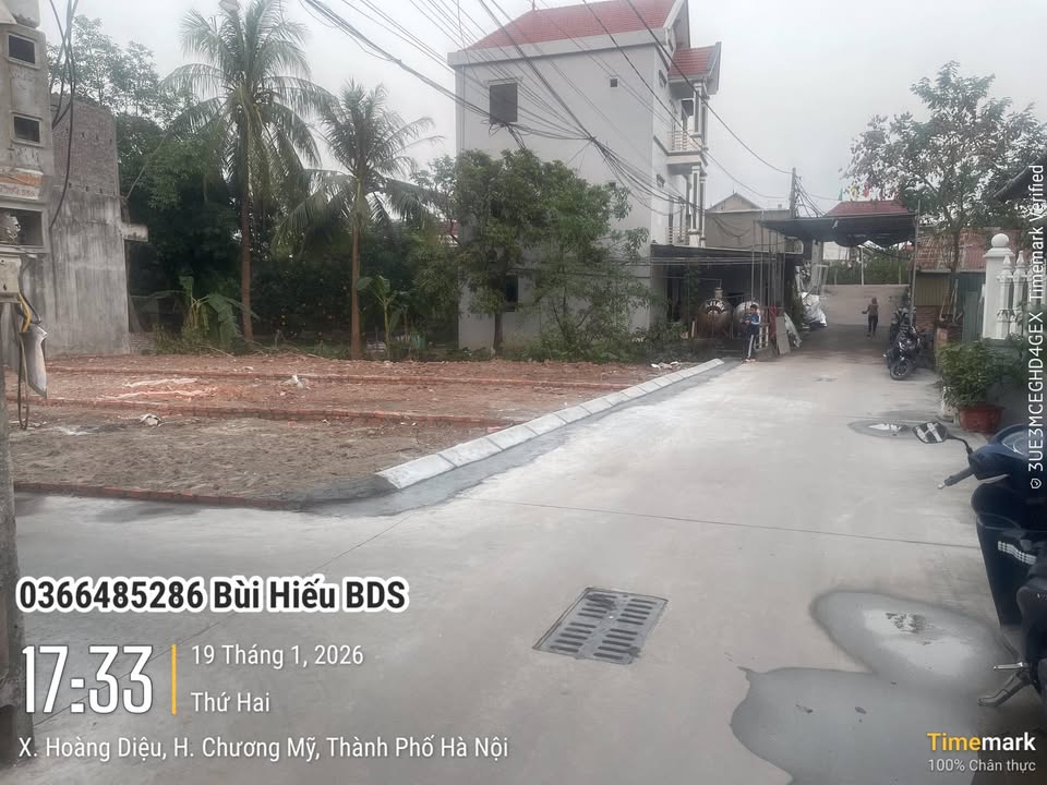 Đất nền xã Quảng Bị, Huyện Chương Mỹ 80m² - Vị trí vàng, ô tô tránh.