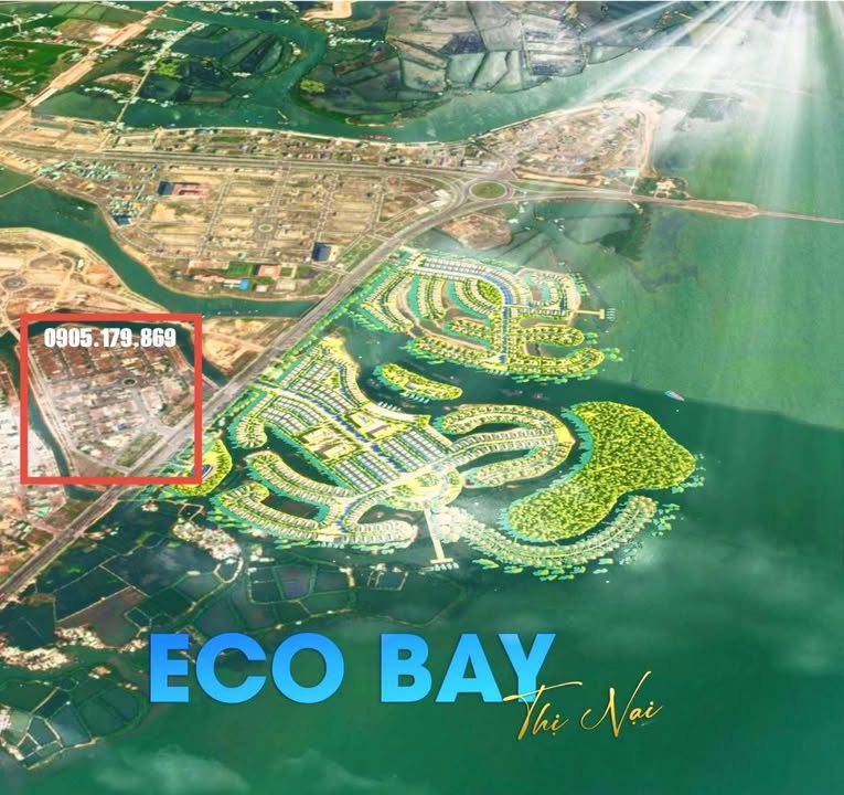 Đất nền đẹp Eco Bay Thị Nại, Quy Nhơn - Giá từ 4 tỷ, đầu tư sinh lời!