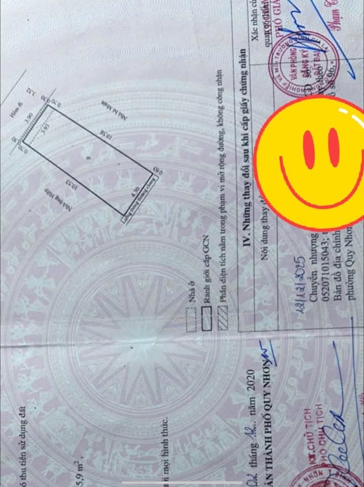 Nhà hẻm Tháp Đôi, Quy Nhơn 46m² giá 2.25 tỷ - Đất nở hậu, tiện ích xung quanh!