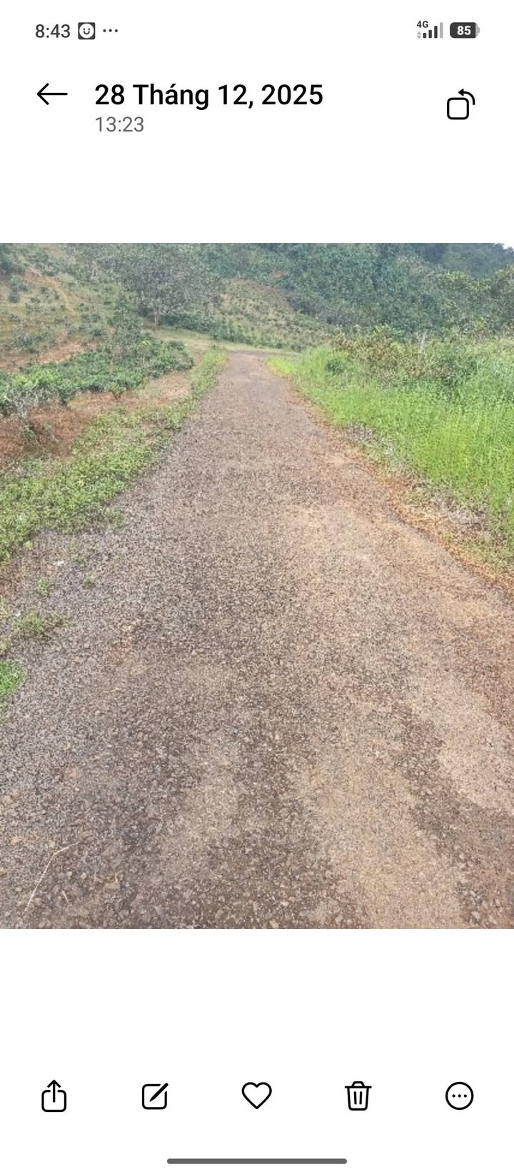 Đất nền xã Bảo Lâm 1400m² - Sổ đỏ rõ ràng, giá thỏa thuận!