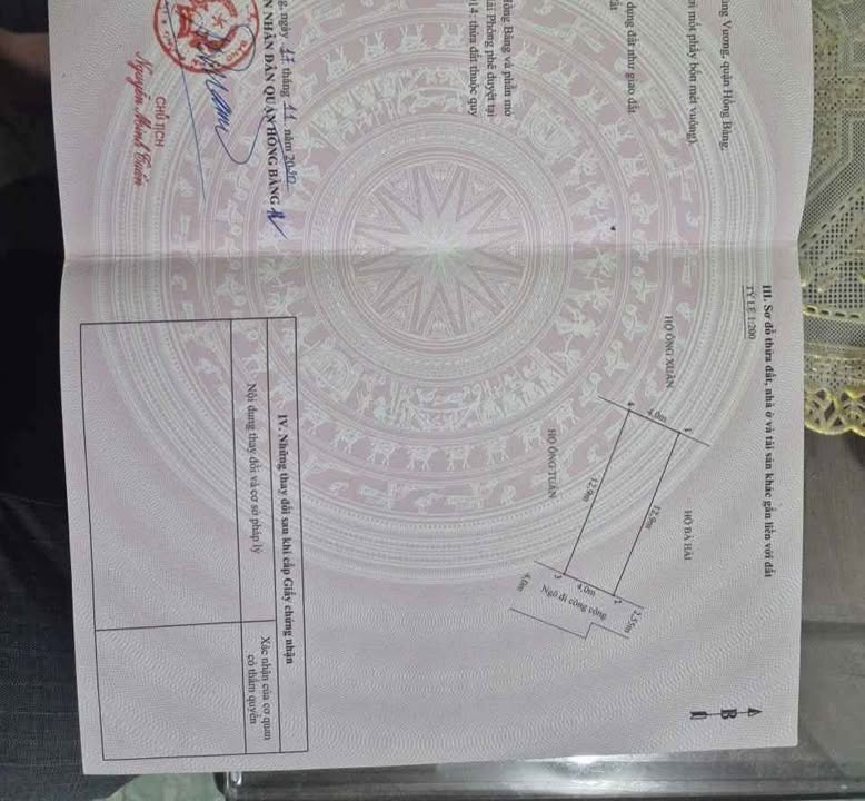 Đất nền Phường Sở Dầu, Quận Hồng Bàng 51.4m² giá 1.6 tỷ - Cơ hội đầu tư tuyệt vời!