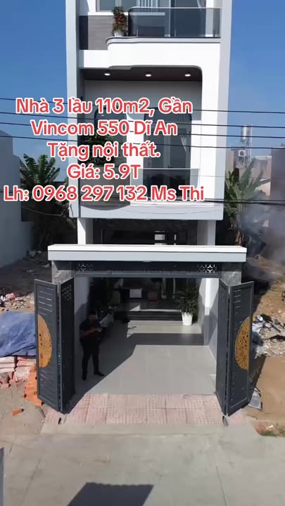 Nhà phố Đoàn Thị Kia, Thủ Đức 109m² giá 5.9 tỷ - Sẵn sàng vào ở ngay!