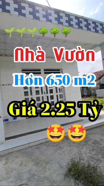 Đất nền Đức Hòa Long An 650m² giá 2,25 tỷ - Nhà sẵn, chỉ 250m đến đường nhựa!
