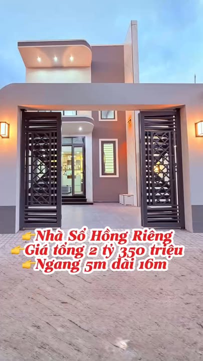 Nhà đẹp Ấp Mới 1, Mỹ Hạnh Nam 80m² giá 2.35 tỷ - Tặng full nội thất!