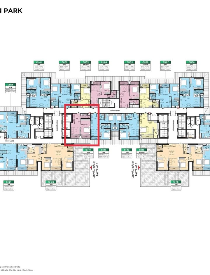 Căn hộ 1PN Vinhomes Ocean Park Gia Lâm 42m² giá 3.45 tỷ - Sẵn sàng cho thuê dòng tiền!