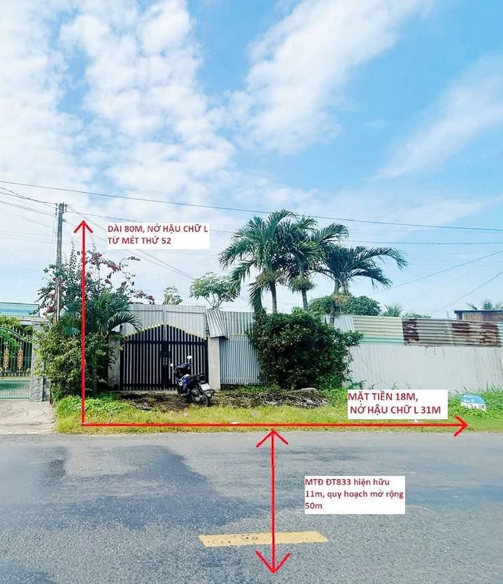 Đất thổ cư 1916m² tại Tân Trụ, Long An giá 6.5 tỷ - Cơ hội đầu tư không thể bỏ lỡ!