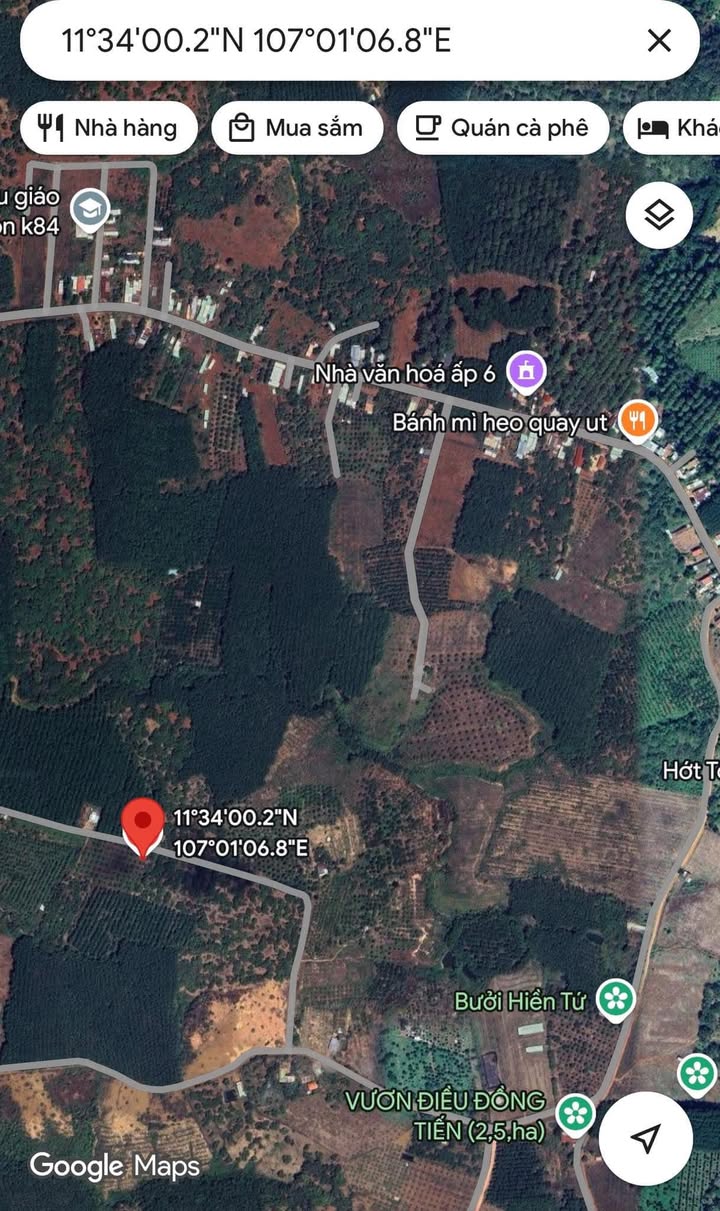 Đất nền 360m² tại ấp 6, Đồng Tiến, giá 100 triệu - Sở hữu ngay hôm nay!