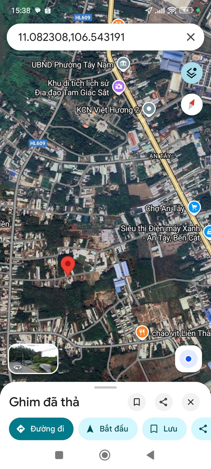 Đất nền An Tây 079, Bến Cát, 740m² giá 6 tỷ - Đầu tư sinh lời hấp dẫn!