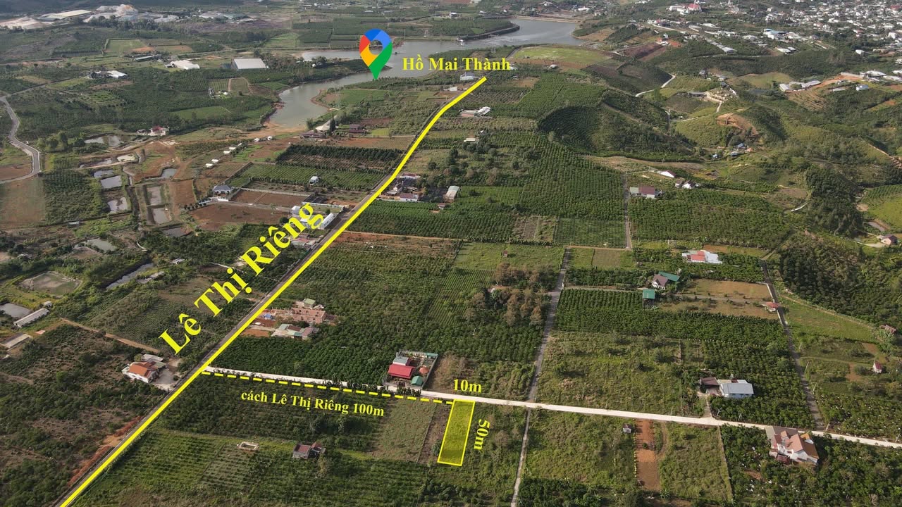 Đất nền Bảo Lộc 500m² giá 2,1 tỷ - Sổ hồng chính chủ, gần hồ Mai Thành!