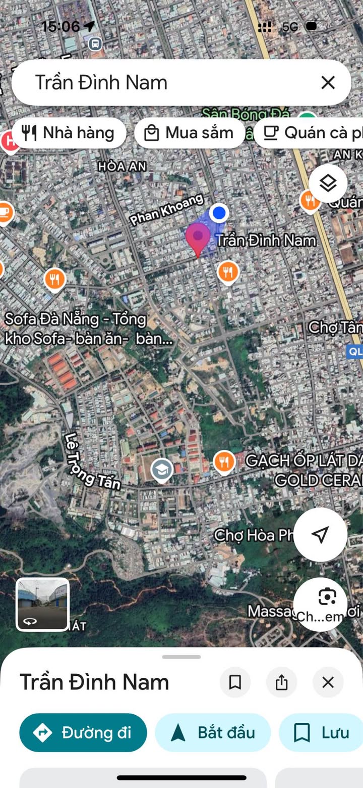 Đất nền mặt tiền Trần Đình Nam, Đà Nẵng 97.5m² - Tiềm năng kinh doanh cao!